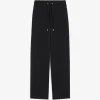 Pantaloni Ami Paris Ami de Coeur Track negru