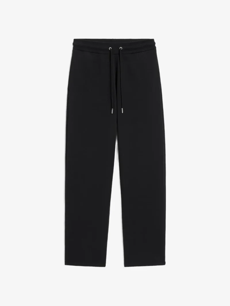 Pantaloni Ami Paris Track Ami de Coeur negru