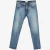 Pantaloni denim Jacob Cohen Faded-Effect Straight-Leg albastru