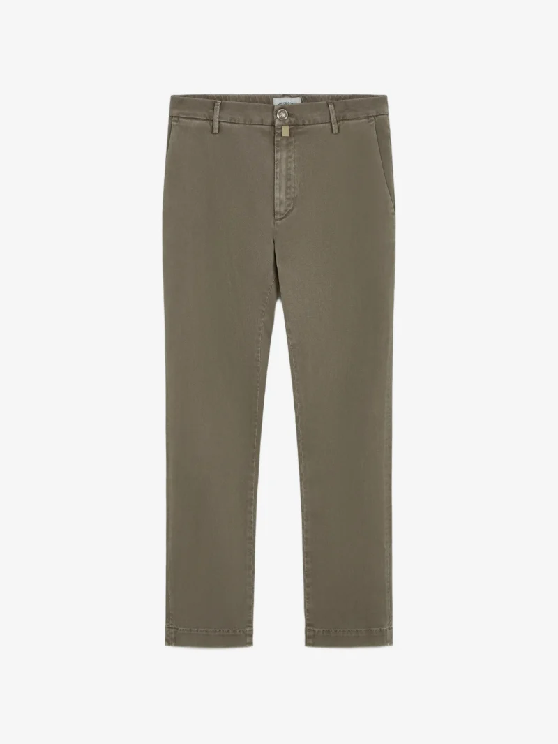 Pantaloni denim Jacob Cohen Logo-Patch khaki