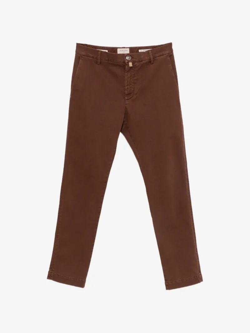 Pantaloni denim Jacob Cohen Logo-Patch maro