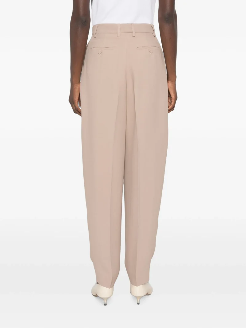 Alternative view of Pantaloni Fabiana Filippi Pleated Tapered bej