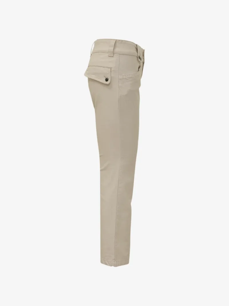 Pantaloni Isabel Marant Birdy-GB bej - imagine 3