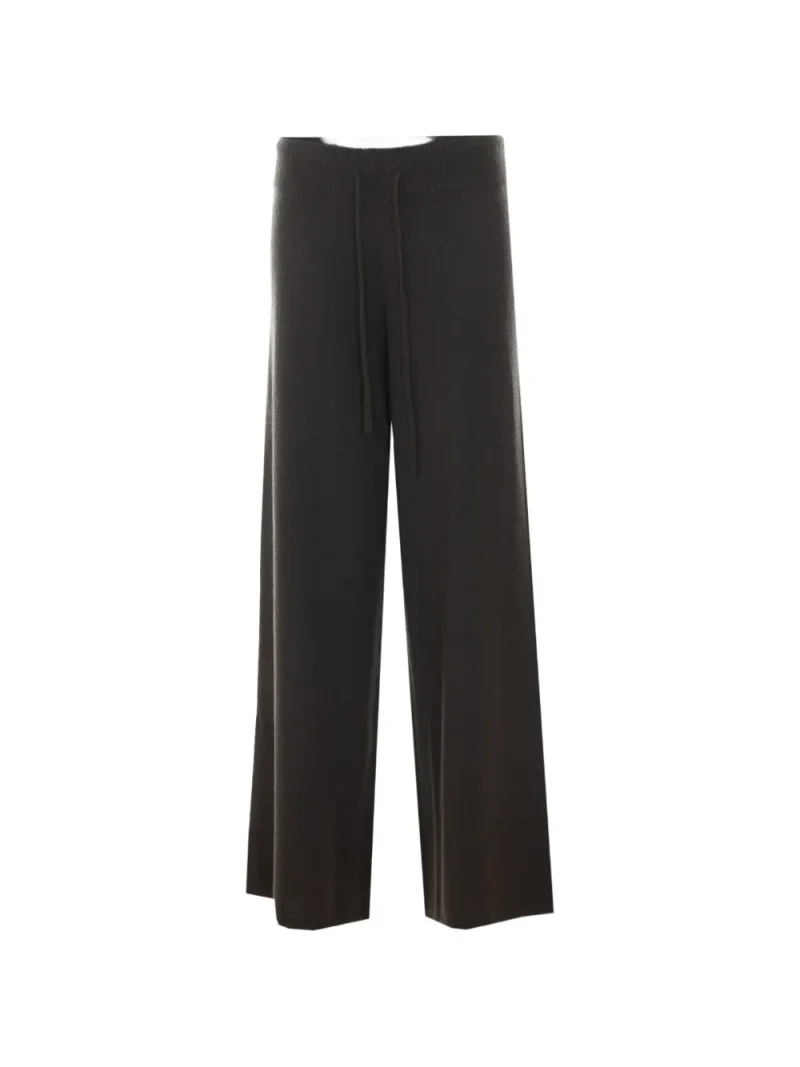 Pantaloni Lisa Yang Sofi Drawstring-Waist Track maro