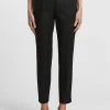 Pantaloni Peserico Side-Slit negru