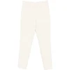 Pantaloni Peserico Slim-Cut Cropped ecru