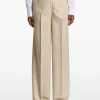 Pantaloni Peserico Wide-Leg Tailored bej