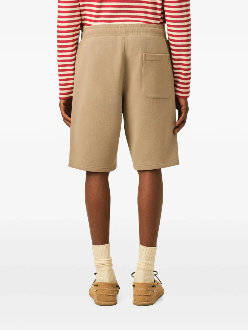 Alternative view of Pantaloni scurti Ami Paris Embossed Ami de Coeur bej