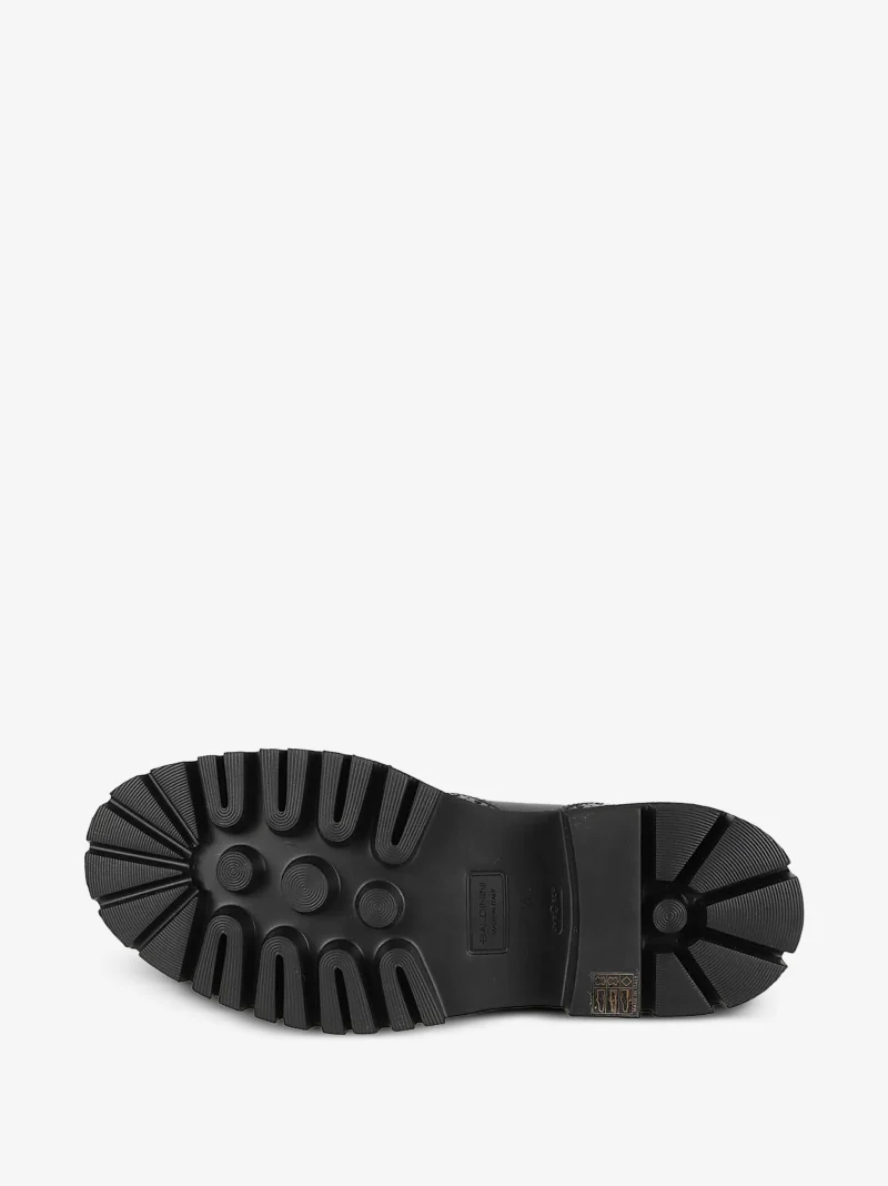 Pantofi Baldinini Brogue-Detail Chunky-sole negru - imagine 5