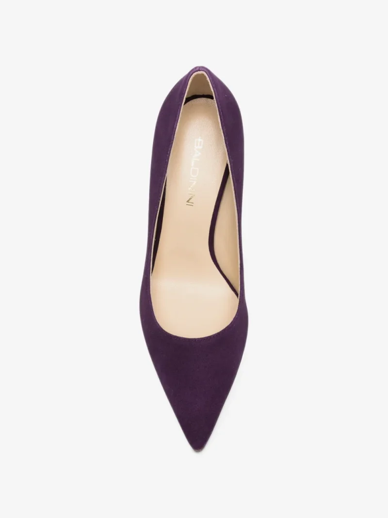 Pantofi Baldinini Pointed-Toe mov - imagine 4