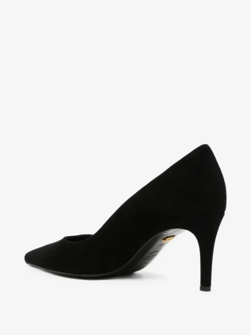 Alternative view of Pantofi Baldinini Suede Pointed-Toe negri