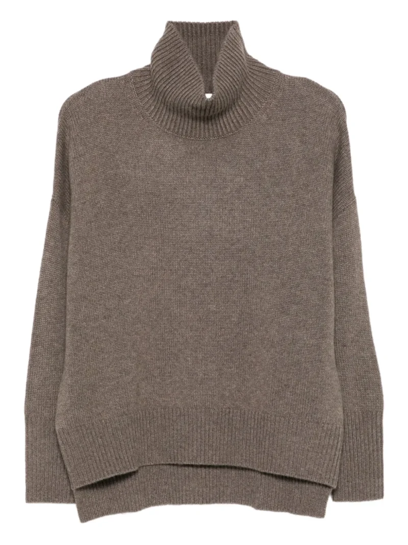 Pulover Lisa Yang Heidi Roll-Neck maro