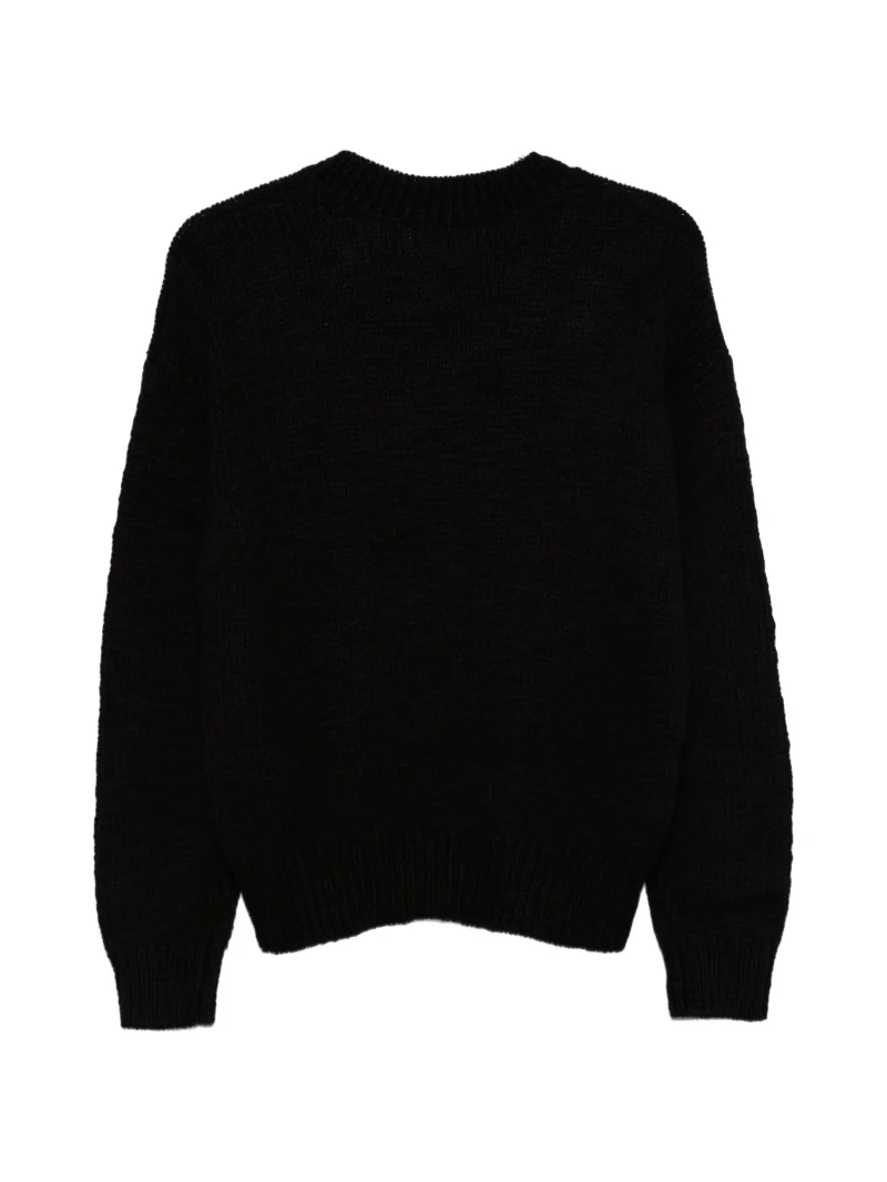 Alternative view of Pulover Marant Etoile Logo-Embroidered negru