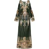 Rochie maxi Camilla The Secession Sessions Baroque-Print verde
