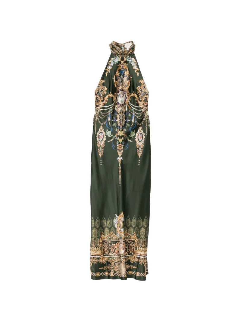 Rochie maxi Camilla The Secession Sessions verde