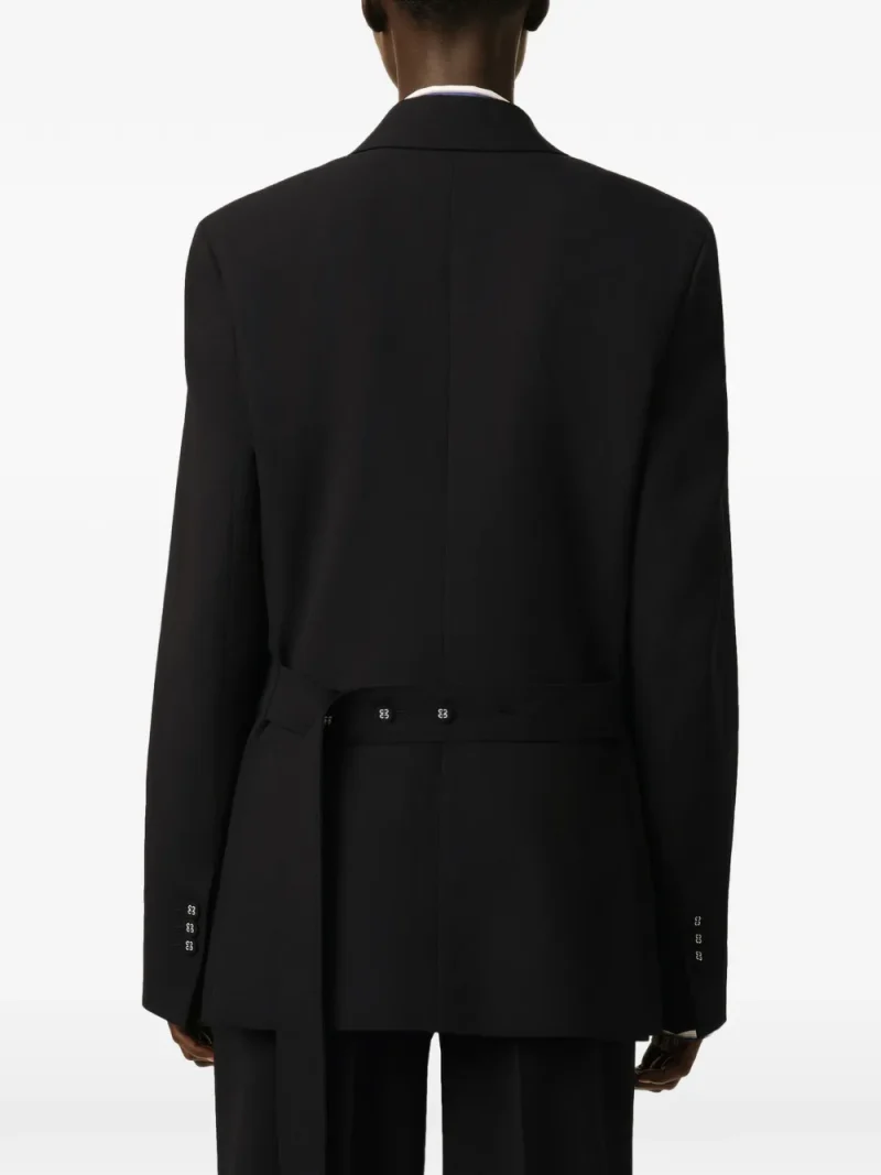 Alternative view of Sacou Ami Paris Double Breasted negru