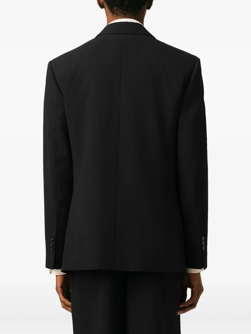 Alternative view of Sacou Ami Paris Double Breasted Straight-Fit negru
