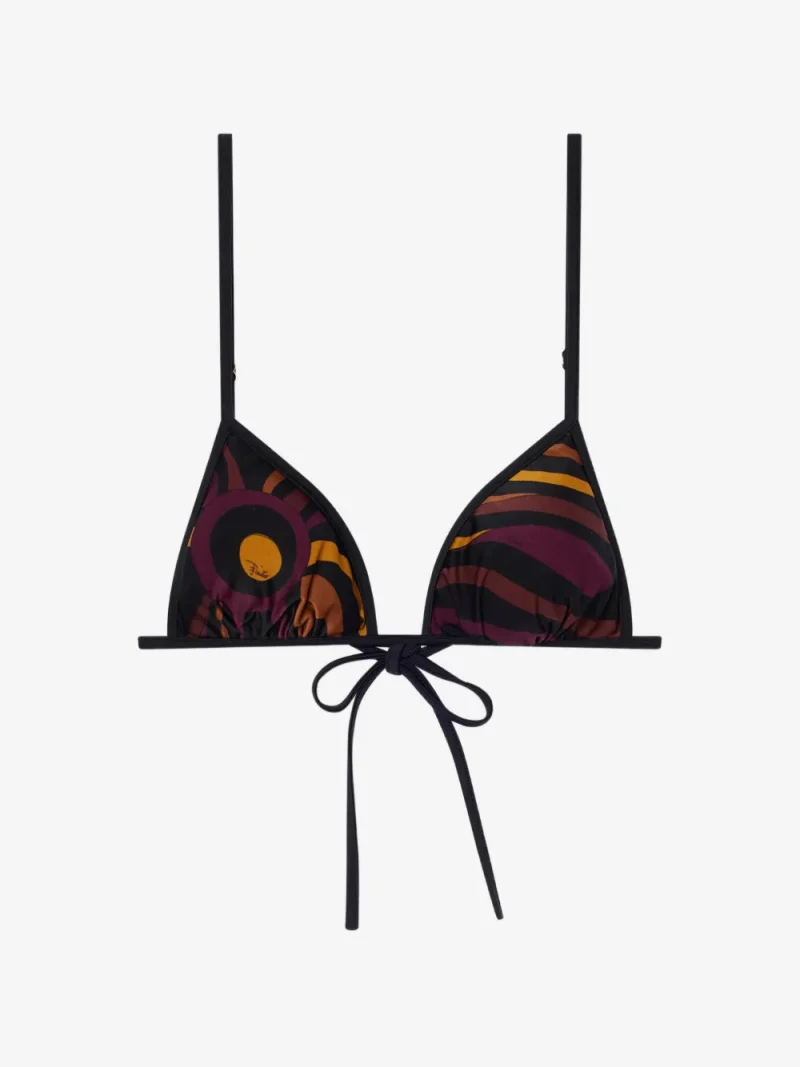 Sutien bikini PUCCI Marmo Print multicolor