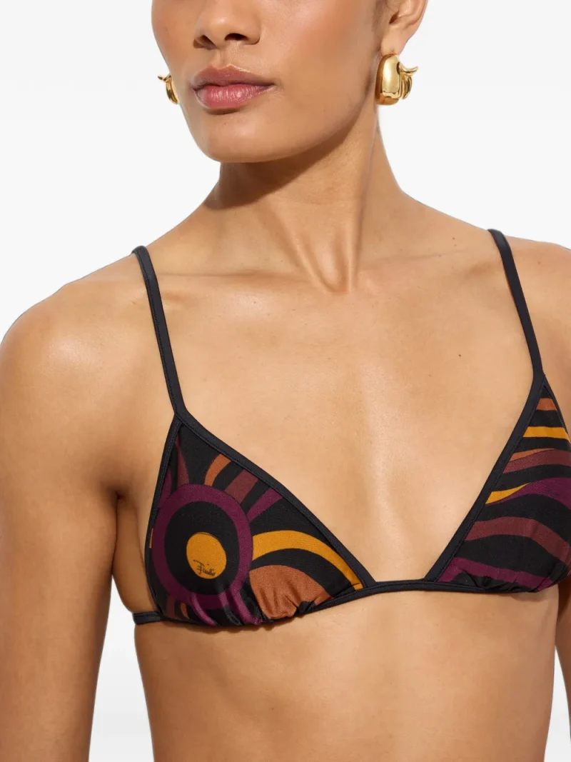 Sutien bikini PUCCI Marmo Print multicolor - imagine 5