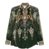 Top Camilla The Secession Sessions Baroque-Print verde
