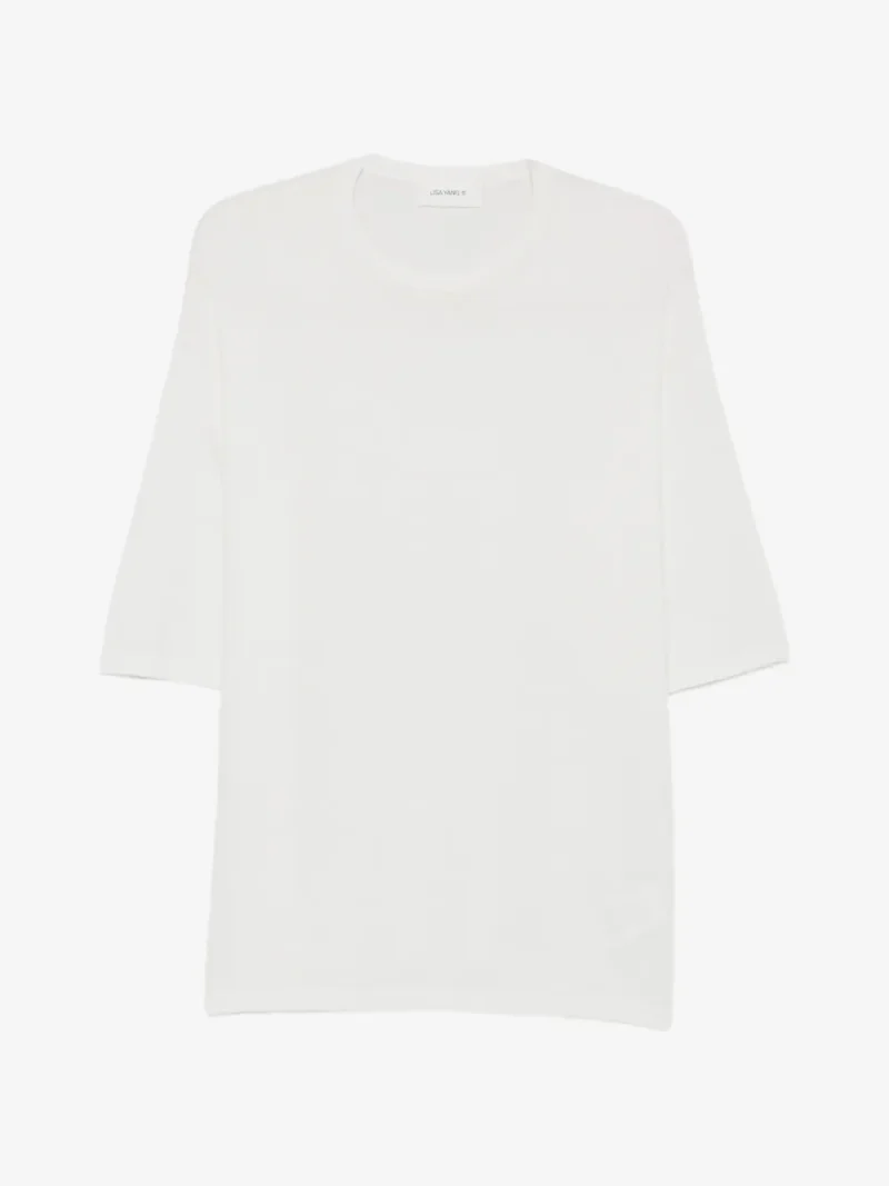 Top Lisa Yang Agnette Oversized alb