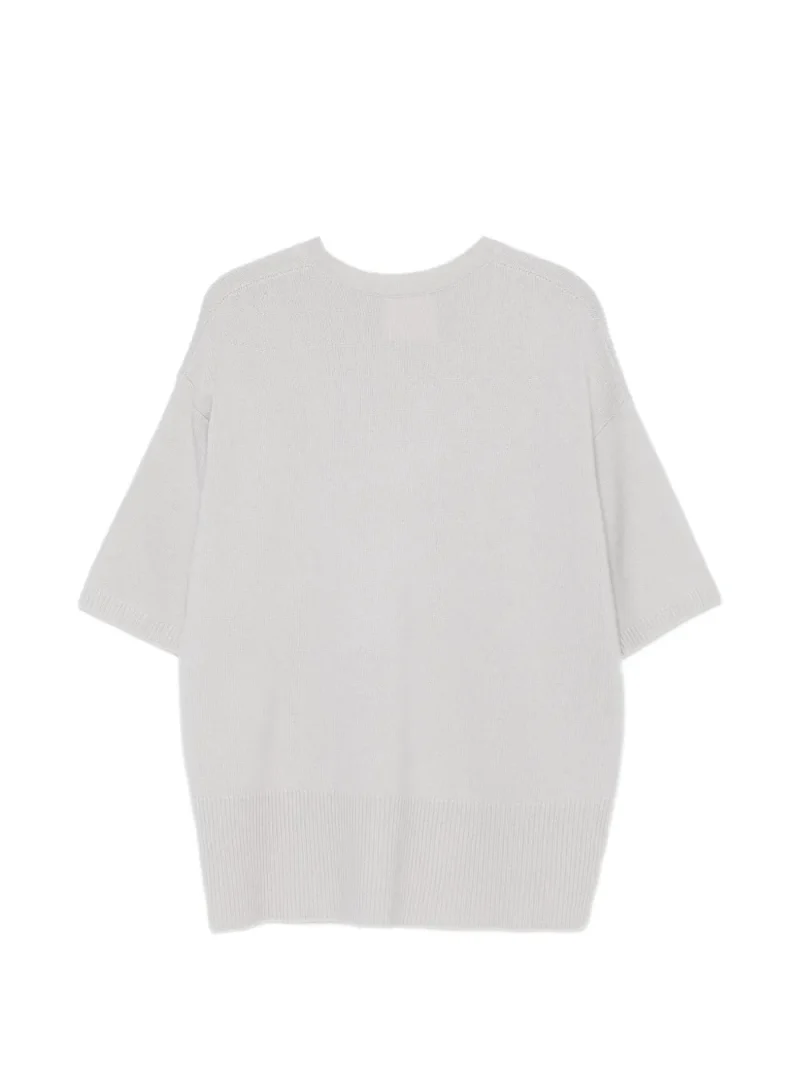 Alternative view of Top Lisa Yang Cashmere High-Low gri