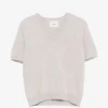 Top Lisa Yang Lovisa Brushed bej