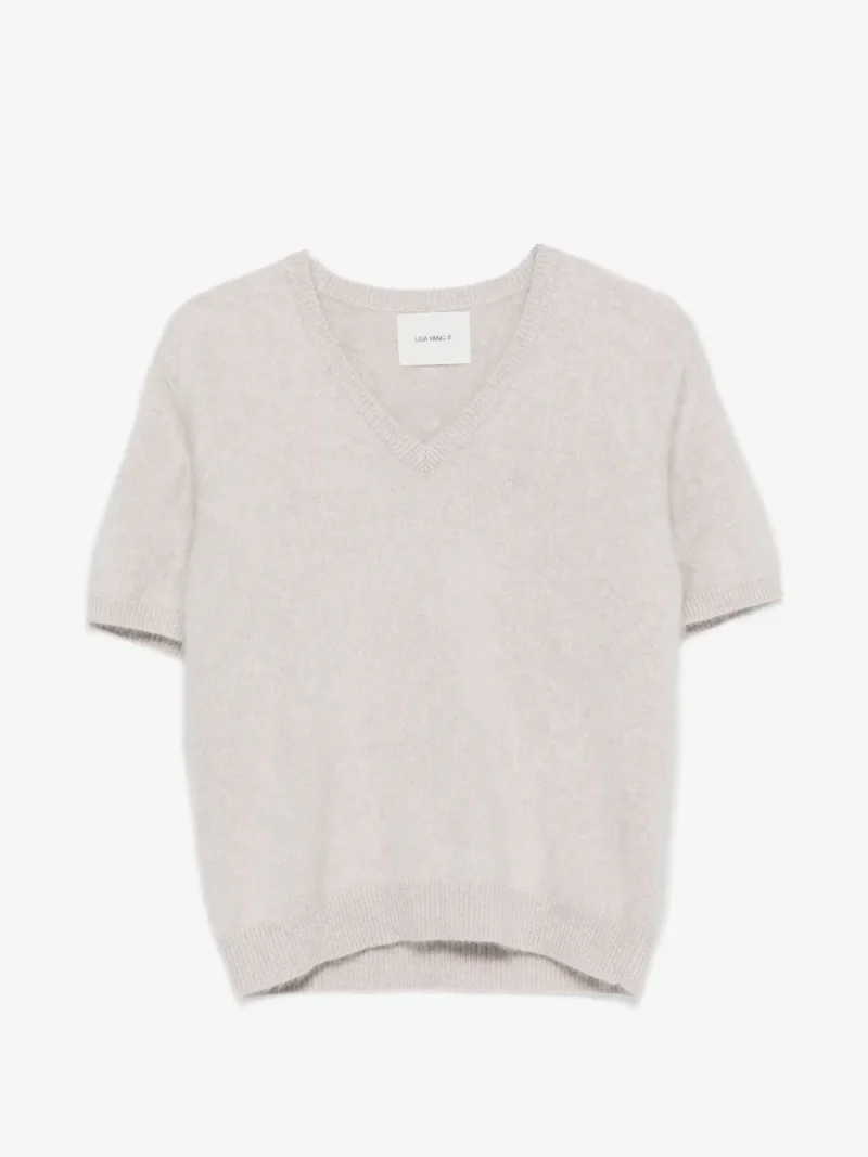 Top Lisa Yang Lovisa Brushed bej