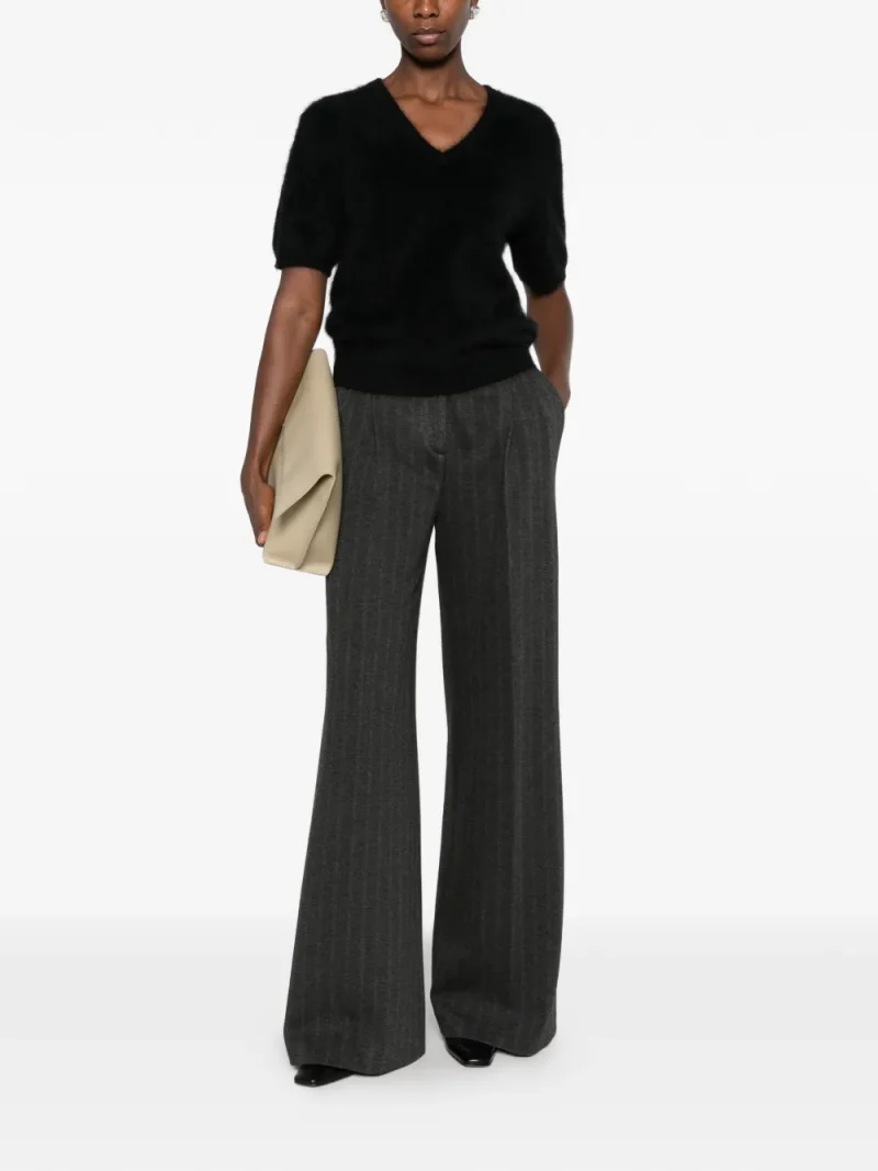 Top Lisa Yang Lovisa Brushed negru - imagine 4