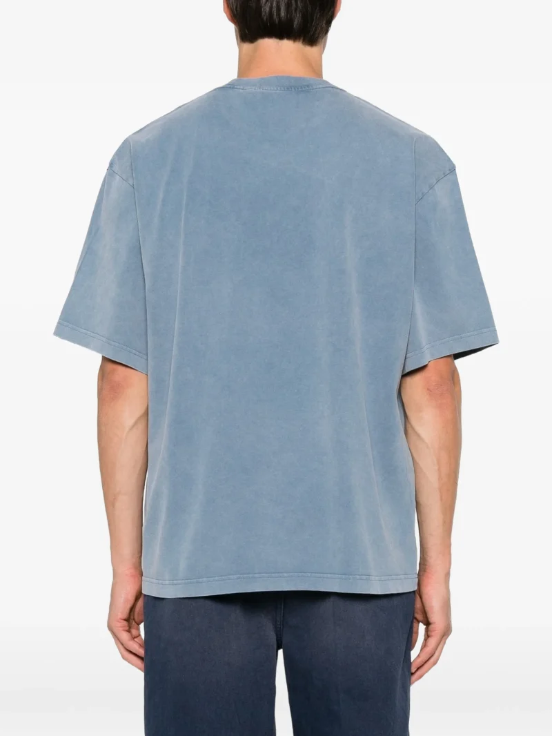Alternative view of Tricou Axel Arigato Distort Logo-Print albastru