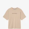 Tricou Axel Arigato Distort Washed bej