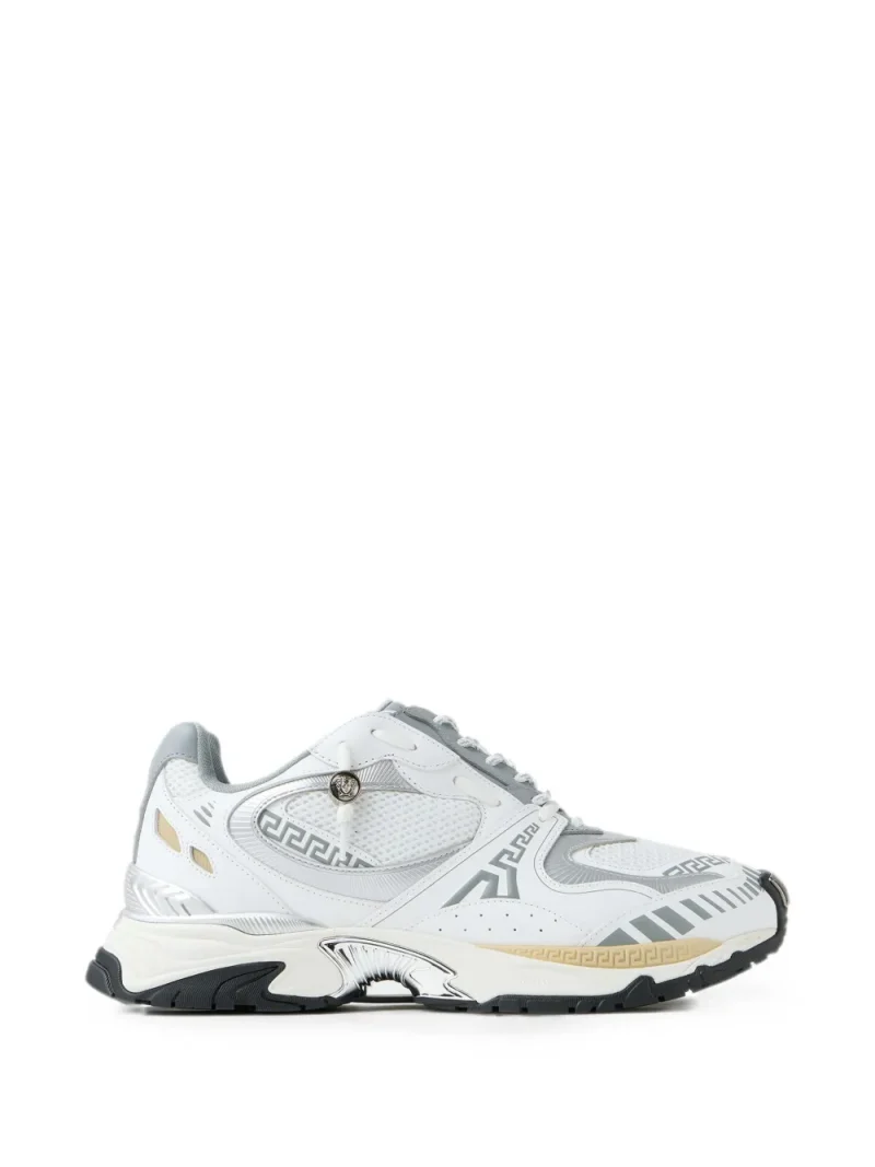 Sneakers Versace Icaro Leather alb