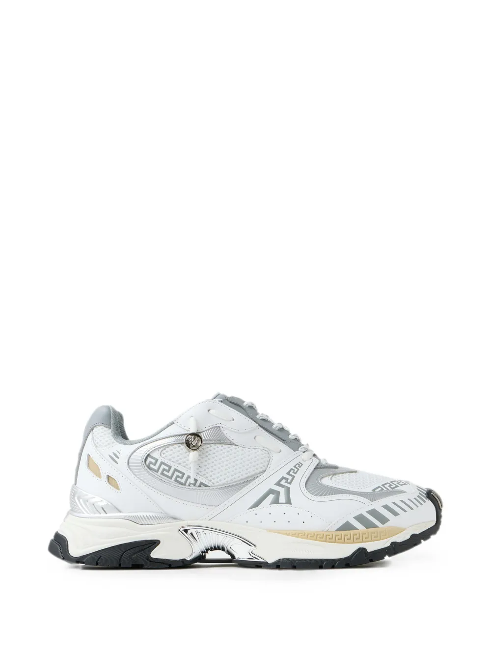 Sneakers Versace Icaro Leather alb