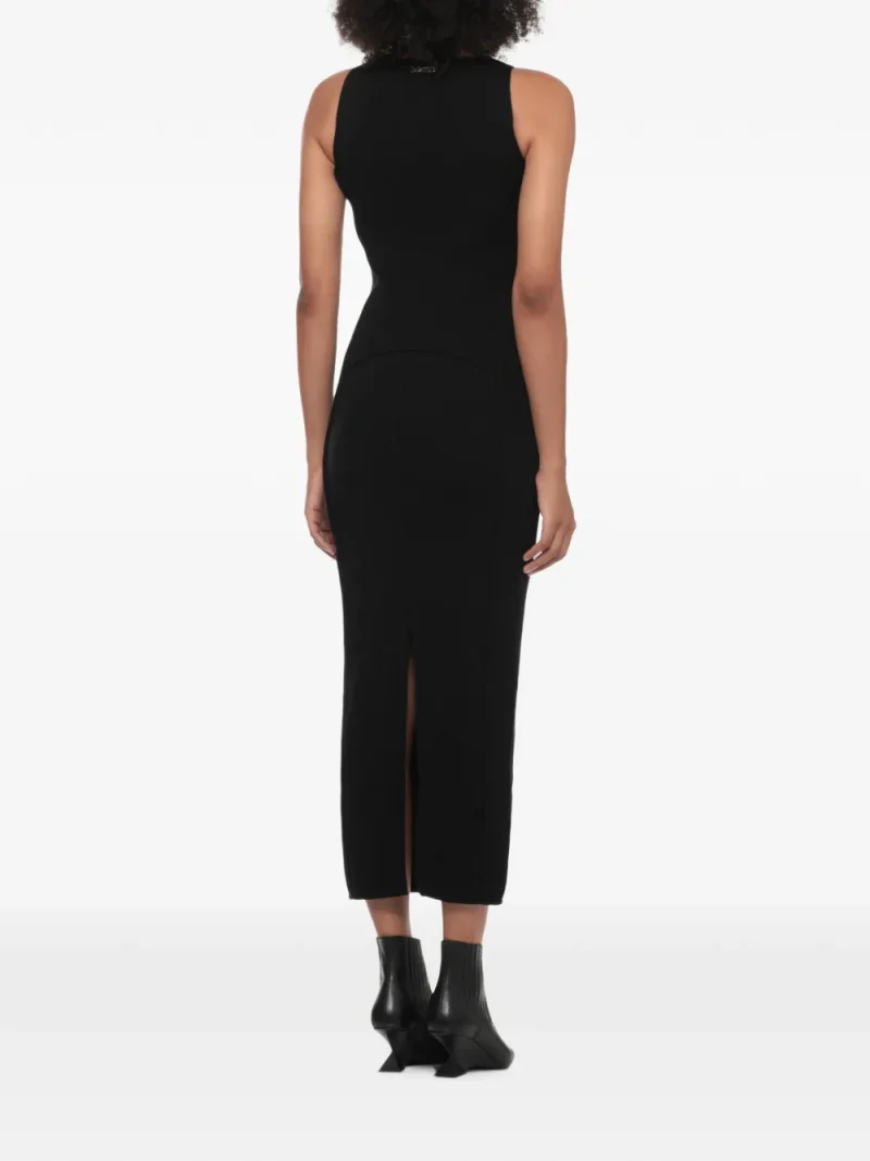 Alternative view of Rochie midi The Attico negru
