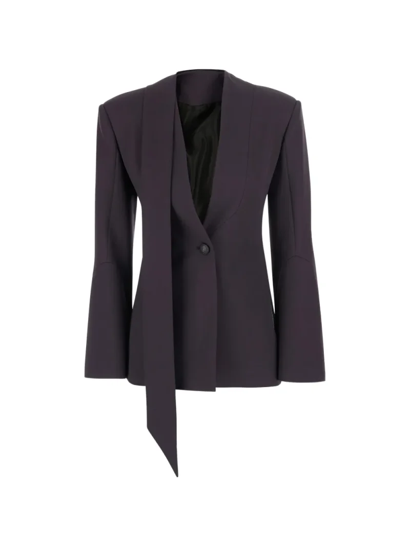 Sacou The Attico Tuxedo violet