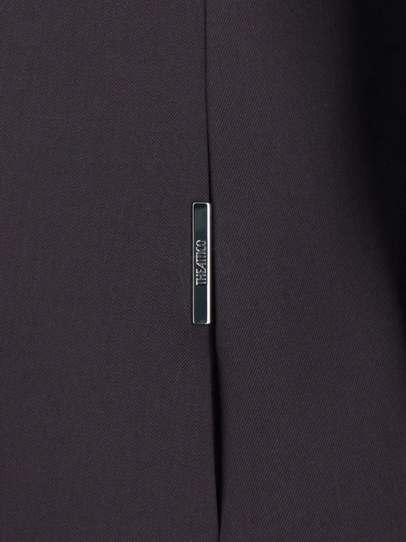 Sacou The Attico Tuxedo violet - imagine 7