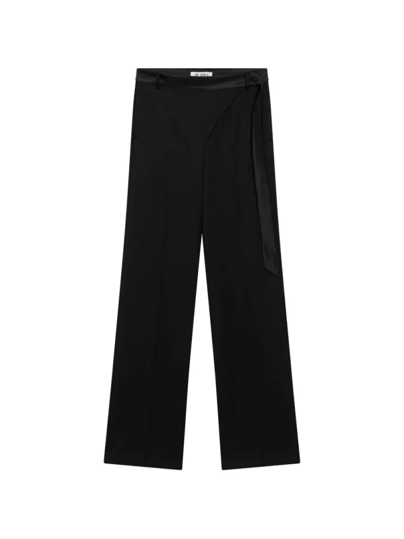 Pantaloni The Attico Tuxedo negru