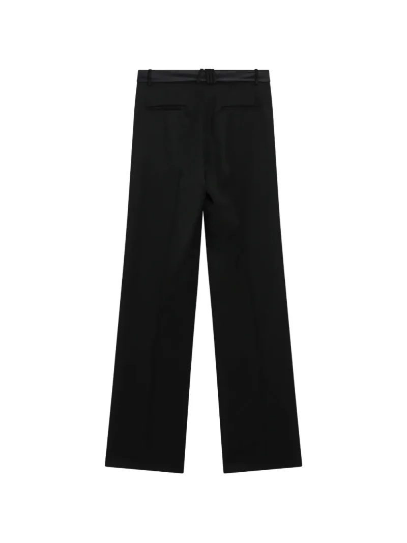 Alternative view of Pantaloni The Attico Tuxedo negru