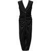Rochie midi Versace Viscose-Jersey Gown negru
