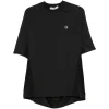 Tricou Coperni Cut-Out Draped-Back negru