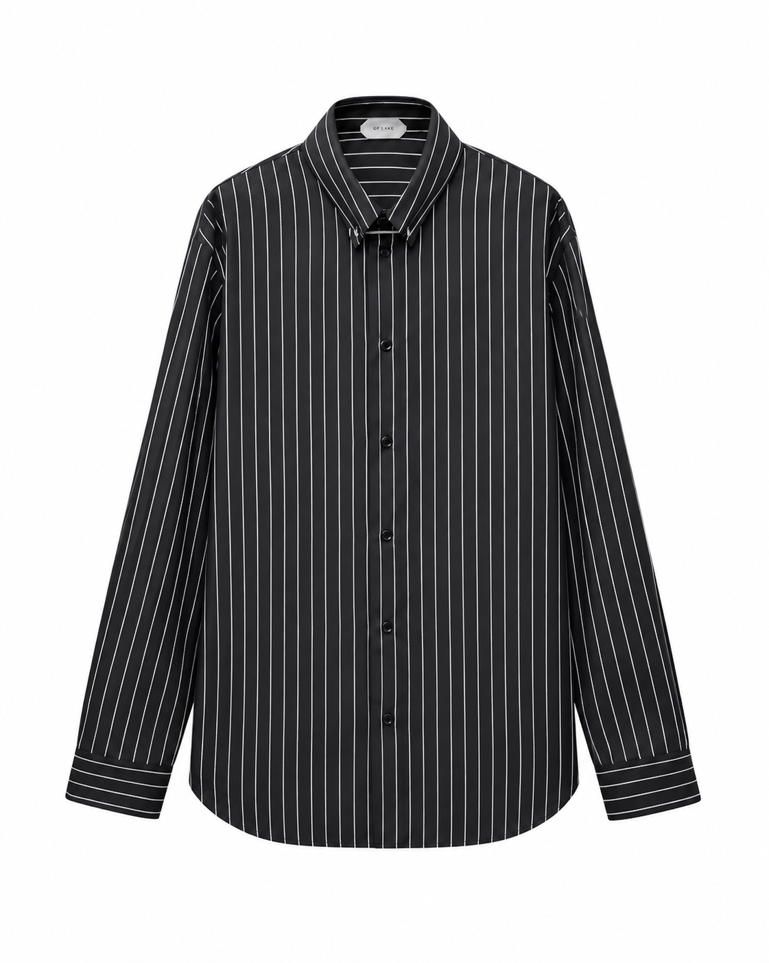 Camasa Versace Striped Poplin gri