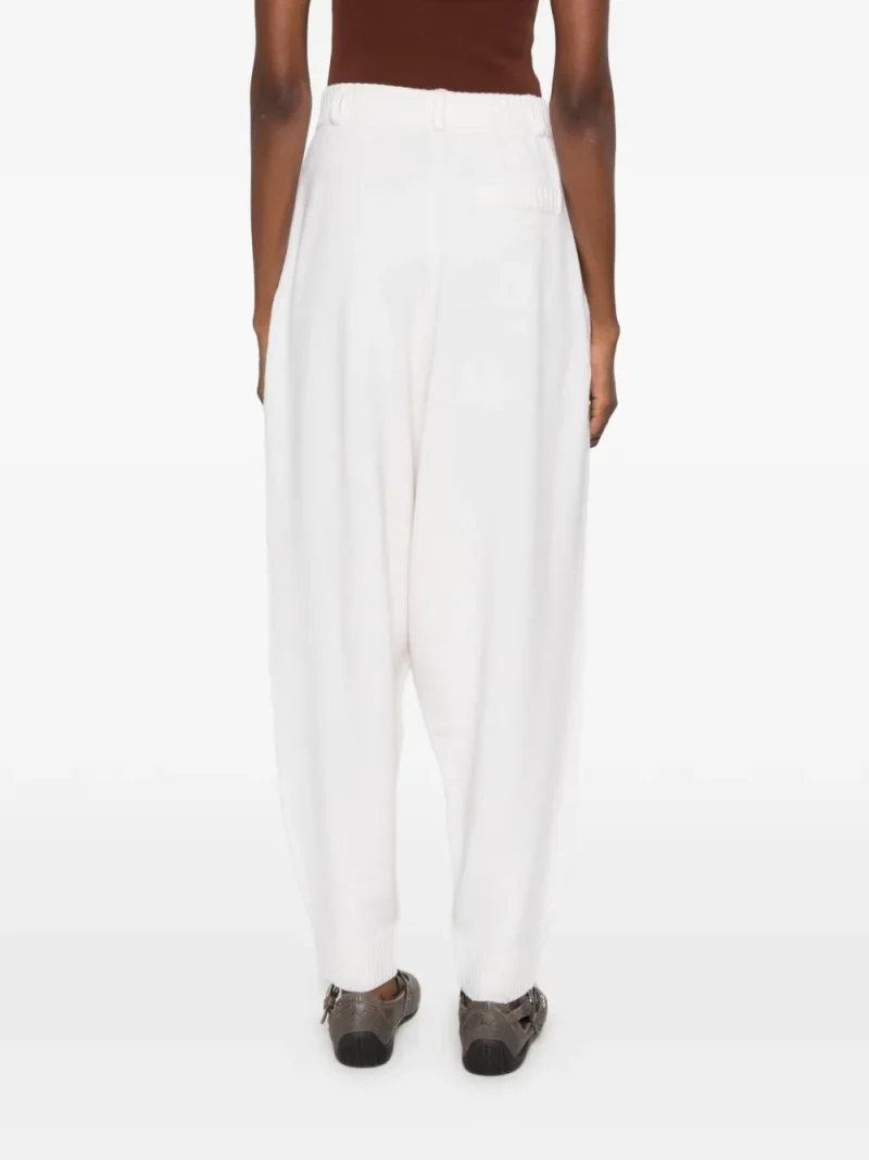 Alternative view of Pantaloni Coperni Sarouel alb