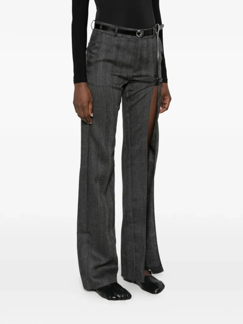 Pataloni Coperni Herringbone-Pattern gri - imagine 3