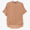 Camasa Lorena Antoniazzi short-sleeve maro