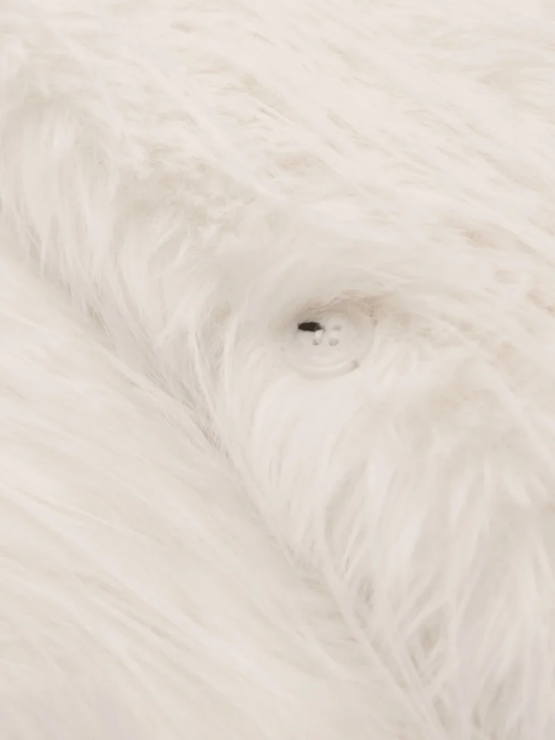 Capa LouLou De Saison Zari faux-fur ecru - imagine 4