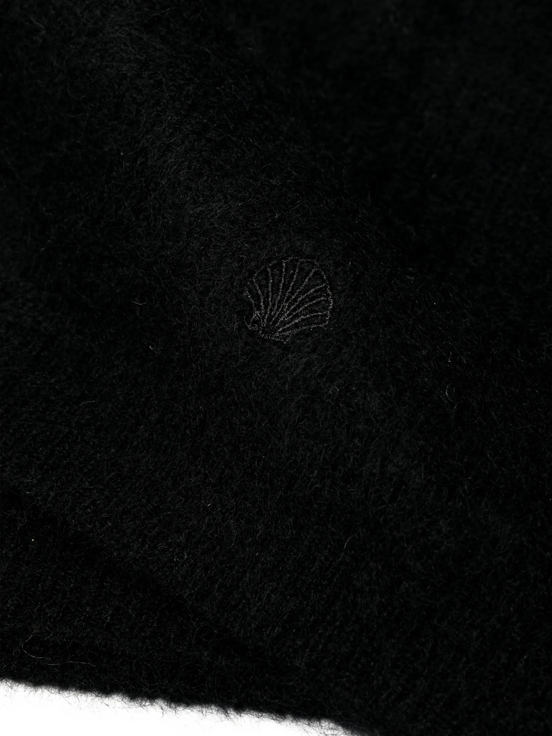 Esarfa LouLou De Saison Larry snood negru - imagine 3