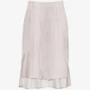 Fusta Lorena Antoniazzi silk roz