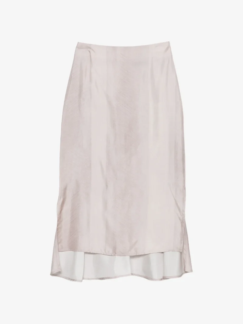 Fusta Lorena Antoniazzi silk roz