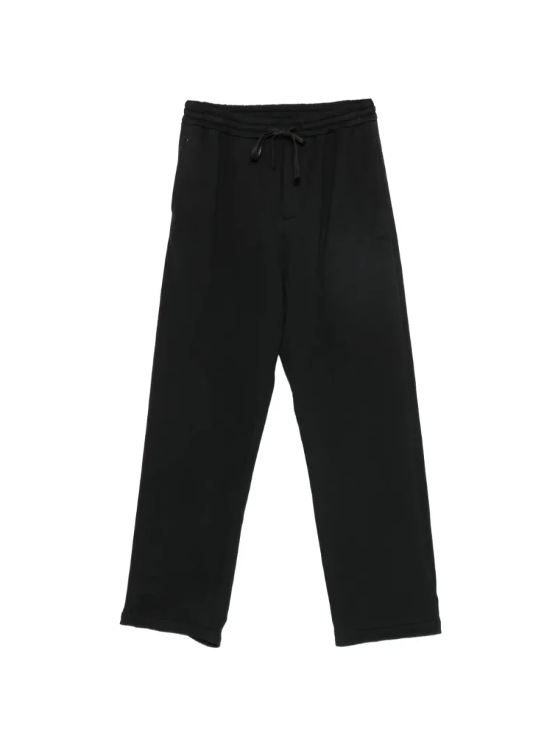 Pantaloni Juun.J Drawstring Track negru