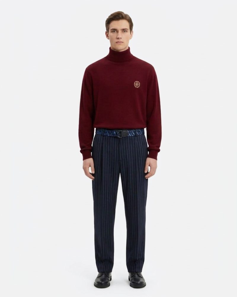 Alternative view of Maleta Drole de Monsieur Mirror Wool Silk visiniu